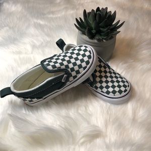 Vans Toddler Checker Slip-On’s